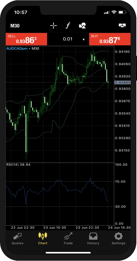 Trading Platform Interface